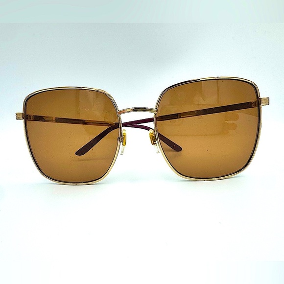 Gucci Gold Square Sunglasses GG0802S - Picture 5 of 6